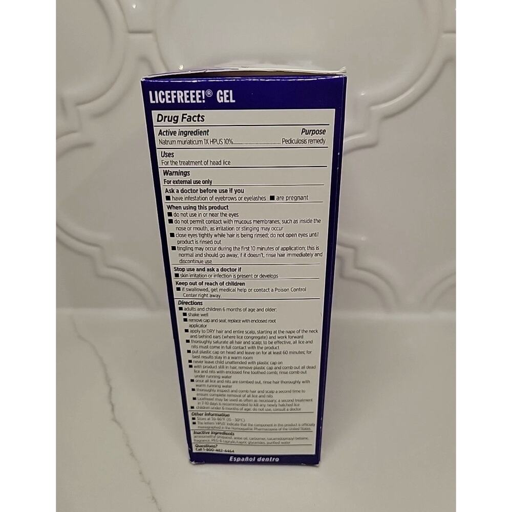 Licefreee! Complete All-In-One Kit Kills Head Lice Super Lice Eggs Free - Picture 4 of 4